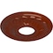 Ekena Millwork Blackthorn Ceiling Medallion (Fits Canopies up to 4 7/8"), 11 3/4"OD x 3 5/8"ID x 1"P, Firebrick CM11BLFIF - alternate 2